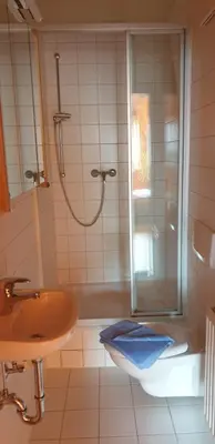 Ein Badezimmer in der Unterkunft Appartement