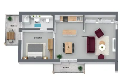 Grundriss der Unterkunft Ostseehaus Ostseehaus 5