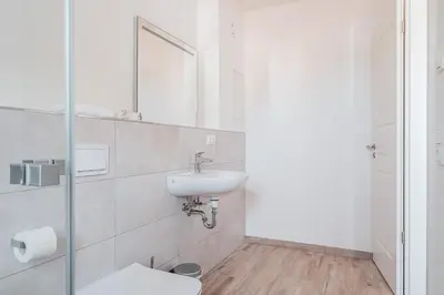 Ein Badezimmer in der Unterkunft Ostseehaus Ostseehaus 5