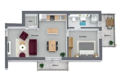 Grundriss der Unterkunft Ostseehaus Ostseehaus 8