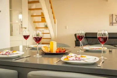 Essen in der Ferienwohnung oder in der Nähe
