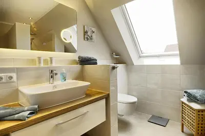 Ein Badezimmer in der Unterkunft Ostseerauschen