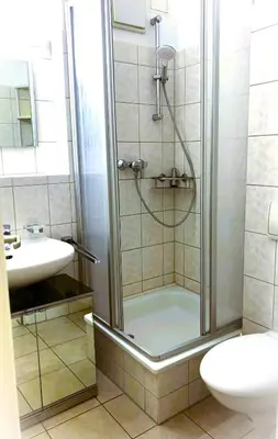Ein Badezimmer in der Unterkunft App 134Haus 3