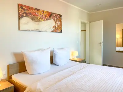 Ein Bett oder Betten in einem Zimmer der Unterkunft Frau Zander