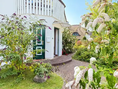 Ein Garten an der Unterkunft Moin Moin