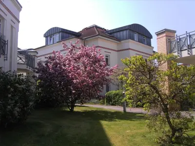 Ein Garten an der Unterkunft Residenz 