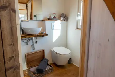 Ein Badezimmer in der Unterkunft Tiny House Hygge