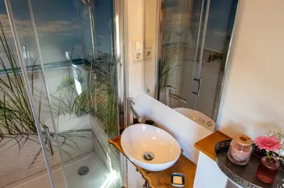 Ein Badezimmer in der Unterkunft Tiny House Hygge