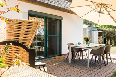 Ein Patio oder anderer Außenbereich in der Unterkunft An de Dün