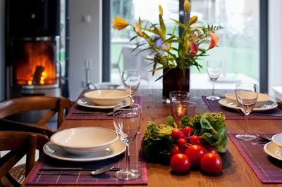 Essen in der Ferienwohnung oder in der Nähe