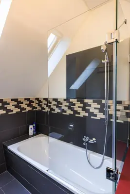 Ein Badezimmer in der Unterkunft Akelei - Sauna, Kamin & Balkon