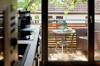Grundriss der Unterkunft FW Wegwarte - Sauna, Kamin, Balkon