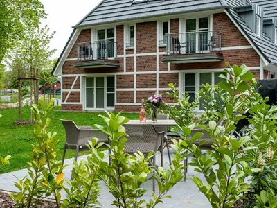 Ein Garten an der Unterkunft 
