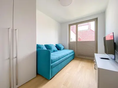 TV/Unterhaltungsangebot in der Unterkunft Strandläufer 1