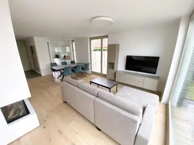 TV/Unterhaltungsangebot in der Unterkunft Strandläufer 1