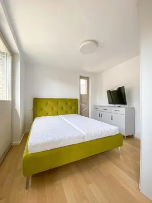 Ein Bett oder Betten in einem Zimmer der Unterkunft Strandläufer 2