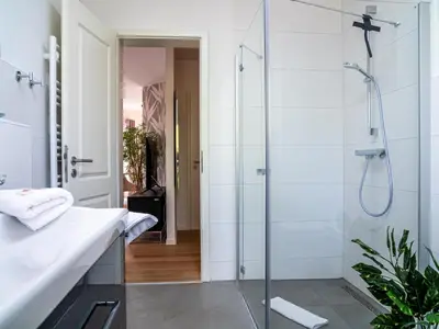 Ein Badezimmer in der Unterkunft Panorama-Residenz 26