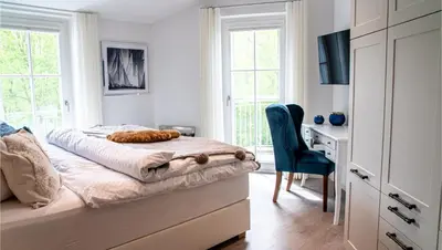 Ein Bett oder Betten in einem Zimmer der Unterkunft 