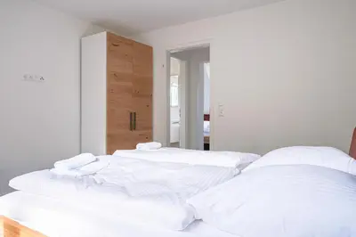 Ein Bett oder Betten in einem Zimmer der Unterkunft Parkblick Parkblick 2