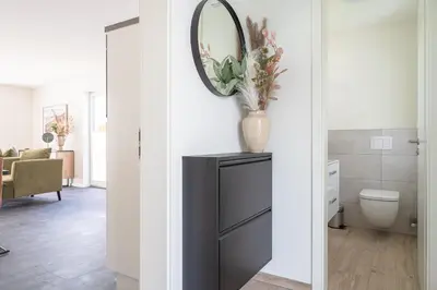 Ein Badezimmer in der Unterkunft Parkblick Parkblick 2