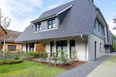 Ein Garten an der Unterkunft Parkblick Parkblick 1