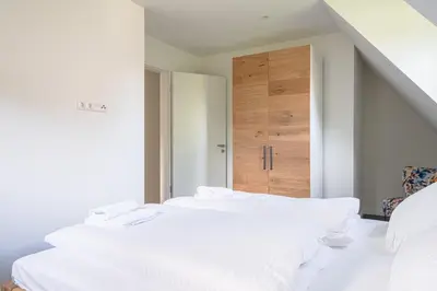 Ein Bett oder Betten in einem Zimmer der Unterkunft Parkblick Parkblick 3