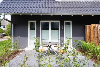 Ein Garten an der Unterkunft Parkblick Parkblick 4