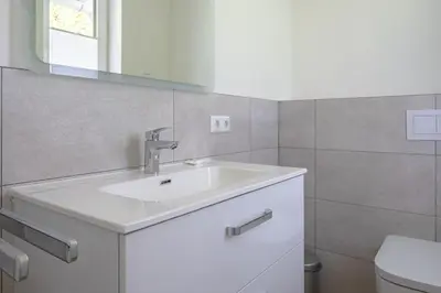 Ein Badezimmer in der Unterkunft Parkblick Parkblick 4
