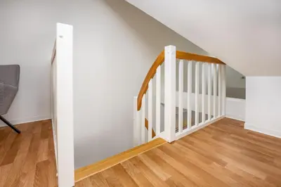 Ein Bett oder Betten in einem Zimmer der Unterkunft Ferienwohnungen am Darßer Ort inkl Wäschepaket
