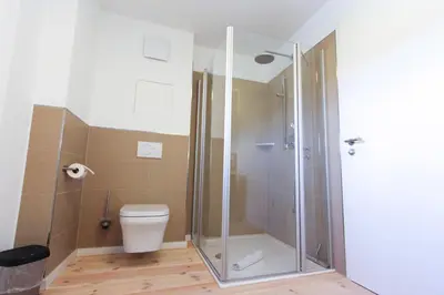 Ein Badezimmer in der Unterkunft Nordlichter - Speicher Residenz