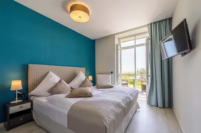Ein Bett oder Betten in einem Zimmer der Unterkunft Sonnenblume