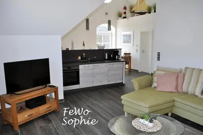 TV/Unterhaltungsangebot in der Unterkunft Haus Sophie