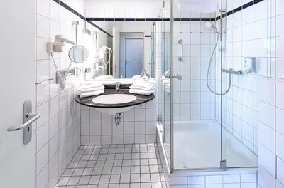 Ein Badezimmer in der Unterkunft Toni's Room