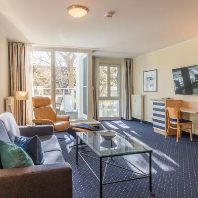 An de See - im Ostseeheilbad Zingst mit Balkon