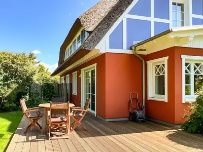 Das Gebäude in dem sich das Ferienhaus befindet