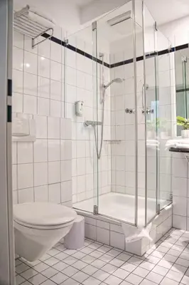 Ein Badezimmer in der Unterkunft Apartment mit maritimem Flair - 1 Minute zu Strand & Seebrücke