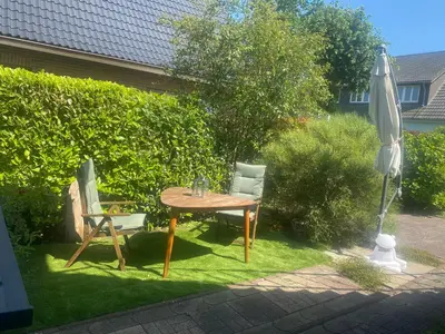 Ein Garten an der Unterkunft Ankerplatz 1
