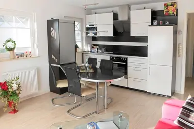 Küche/Küchenzeile in der Unterkunft Villa Sola Bona Fewo 1