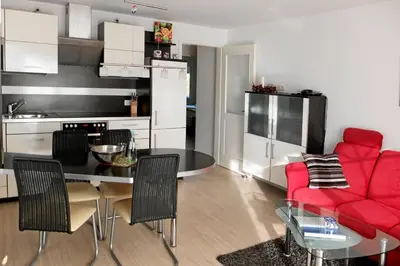 Küche/Küchenzeile in der Unterkunft Villa Sola Bona Fewo 1