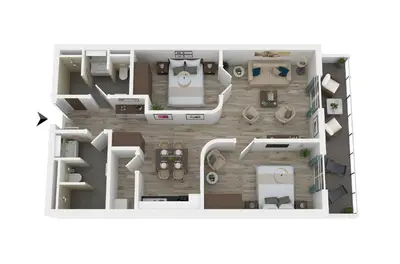 Grundriss der Unterkunft 5 Sterne Apartment Humboldtsuite - Seefahrtschule Wustrow