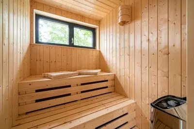 Grundriss der Unterkunft Haus Schlehe - Sauna, Kamin & waldnah