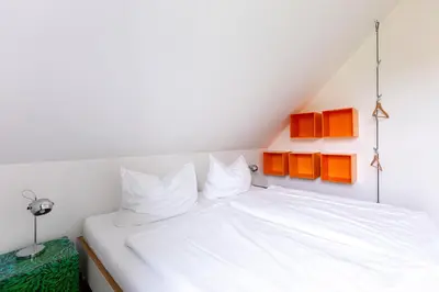 Ein Bett oder Betten in einem Zimmer der Unterkunft Otto