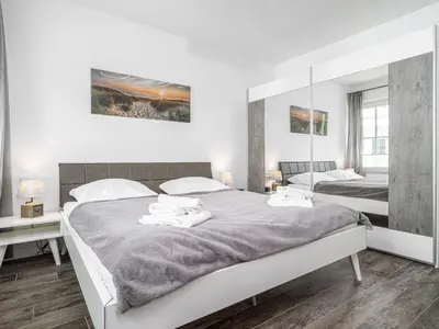Ein Bett oder Betten in einem Zimmer der Unterkunft 