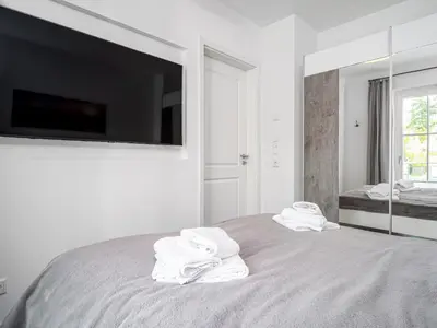 Ein Bett oder Betten in einem Zimmer der Unterkunft 