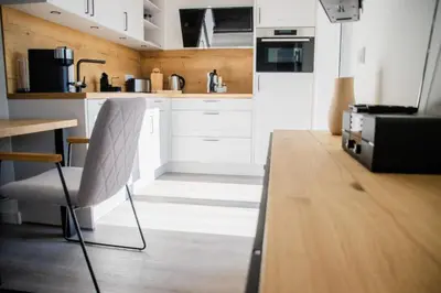 Küche/Küchenzeile in der Unterkunft Ferienhaus 