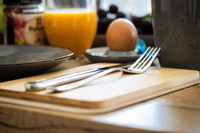Essen in der Ferienwohnung oder in der Nähe
