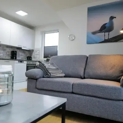 Ferienwohnungen Meerfarbig Zingst - HAUSTIERFREI -Terrasse mit Strandkorb oder Balkon - Glasfaser - Parkplatz - Fahrradschuppen - Waschtrockner - E-Ladesäule- ruhig und zentral - Nichtraucher