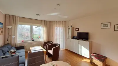 TV/Unterhaltungsangebot in der Unterkunft Apartment Prerower Straße