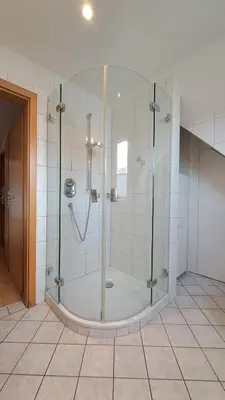 Ein Badezimmer in der Unterkunft Apartment Hoppenberg