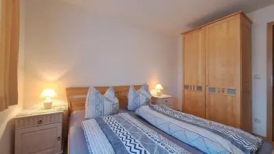 Ein Bett oder Betten in einem Zimmer der Unterkunft Apartment Hoppenberg